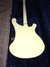 Feb 1987 Rickenbacker 4003(LH)/4 Tuxedo, White: Body - Rear
