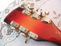 Rickenbacker 660/12 Mod, Amber Fireglo: Headstock - Rear