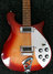 Rickenbacker 610/6 , Fireglo: Body - Front
