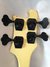 Rickenbacker 4001/4 Mod, White: Headstock - Rear