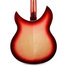 Jun 1998 Rickenbacker 360/6 V64, Fireglo: Body - Rear