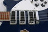 Rickenbacker 370/6 , Midnightblue: Close up - Free2