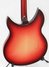 Jun 2013 Rickenbacker 330/6 , Fireglo: Body - Rear
