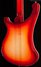 Mar 2015 Rickenbacker 4003/4 , Fireglo: Body - Rear