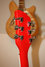Rickenbacker 360/6 SPC, Alarm Red: Headstock - Rear