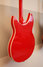 Rickenbacker 360/6 SPC, Alarm Red: Body - Rear