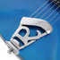 Rickenbacker 330/6 Mod, Blue: Neck - Rear