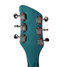 Rickenbacker 381/6 V69, Turquoise: Headstock - Rear