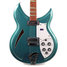 Rickenbacker 381/6 V69, Turquoise: Body - Front