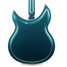 Rickenbacker 381/6 V69, Turquoise: Body - Rear