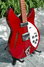 Rickenbacker 330/6 , Burgundy: Close up - Free2