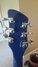 Rickenbacker 420/6 Mod, Azureglo: Headstock - Rear