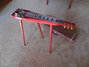 Rickenbacker 100/6 LapSteel, Red: Headstock - Rear