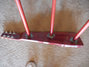 Rickenbacker 100/6 LapSteel, Red: Full Instrument - Rear