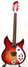 Rickenbacker 330/6 , Fireglo: Full Instrument - Front