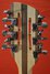 Rickenbacker 330/12 , Walnut: Headstock - Rear