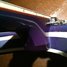 Rickenbacker 381/12 V69, Blueburst: Neck - Rear
