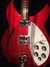 Rickenbacker 330/12 , Ruby: Body - Front