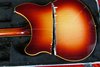 Rickenbacker 360/6 Mod, Amber Fireglo: Body - Rear