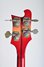 Rickenbacker 4001/4 Mod, Fireglo: Headstock - Rear