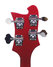 Rickenbacker 4003/4 , Ruby: Headstock - Rear