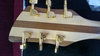 Rickenbacker 380/6 Laguna, Natural Walnut: Headstock - Rear