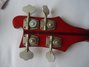 Rickenbacker 4001/4 , Burgundy: Headstock - Rear