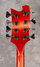 Rickenbacker 4003/8 S, Fireglo: Headstock - Rear