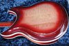 Feb 2002 Rickenbacker 381/6 V69, Fireglo: Body - Rear