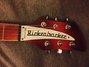 Rickenbacker 620/6 , Fireglo: Headstock