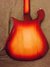 Nov 1996 Rickenbacker 620/6 , Fireglo: Body - Rear