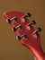 Rickenbacker 620/6 , Metallic Plumglo: Headstock - Rear
