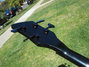 Rickenbacker 2030/4 GF, Jetglo: Headstock - Rear