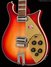 Rickenbacker 660/6 , Fireglo: Body - Front
