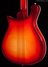 Dec 2014 Rickenbacker 660/6 , Fireglo: Body - Rear