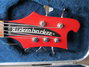 Rickenbacker 4001/5 Conversion, Red: Headstock