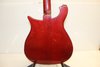 Nov 1980 Rickenbacker 620/6 Mod, Burgundy: Body - Rear
