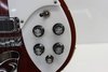 Rickenbacker 620/6 Mod, Burgundy: Close up - Free2