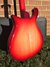 Sep 2013 Rickenbacker 620/6 , Fireglo: Body - Rear