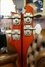 Rickenbacker 4005/4 Mod, Burgundy: Headstock - Rear