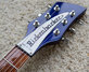 Rickenbacker 620/6 , Midnightblue: Headstock