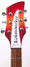 Rickenbacker 620/6 , Fireglo: Headstock