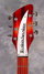 Rickenbacker 1997/6 f hole, Fireglo: Headstock