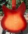 Oct 1991 Rickenbacker 1997/6 , Fireglo: Body - Rear