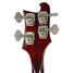 Rickenbacker 4001/4 , Burgundy: Headstock - Rear