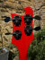 Rickenbacker 4003/4 BH BT, Red: Headstock - Rear