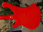Jun 1993 Rickenbacker 4003/4 BH BT, Red: Body - Rear