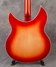 Jan 1997 Rickenbacker 360/6 V64, Fireglo: Body - Rear