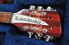 Rickenbacker 360/12 WB, Fireglo: Headstock