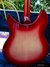Aug 2000 Rickenbacker 330/6 , Fireglo: Body - Rear